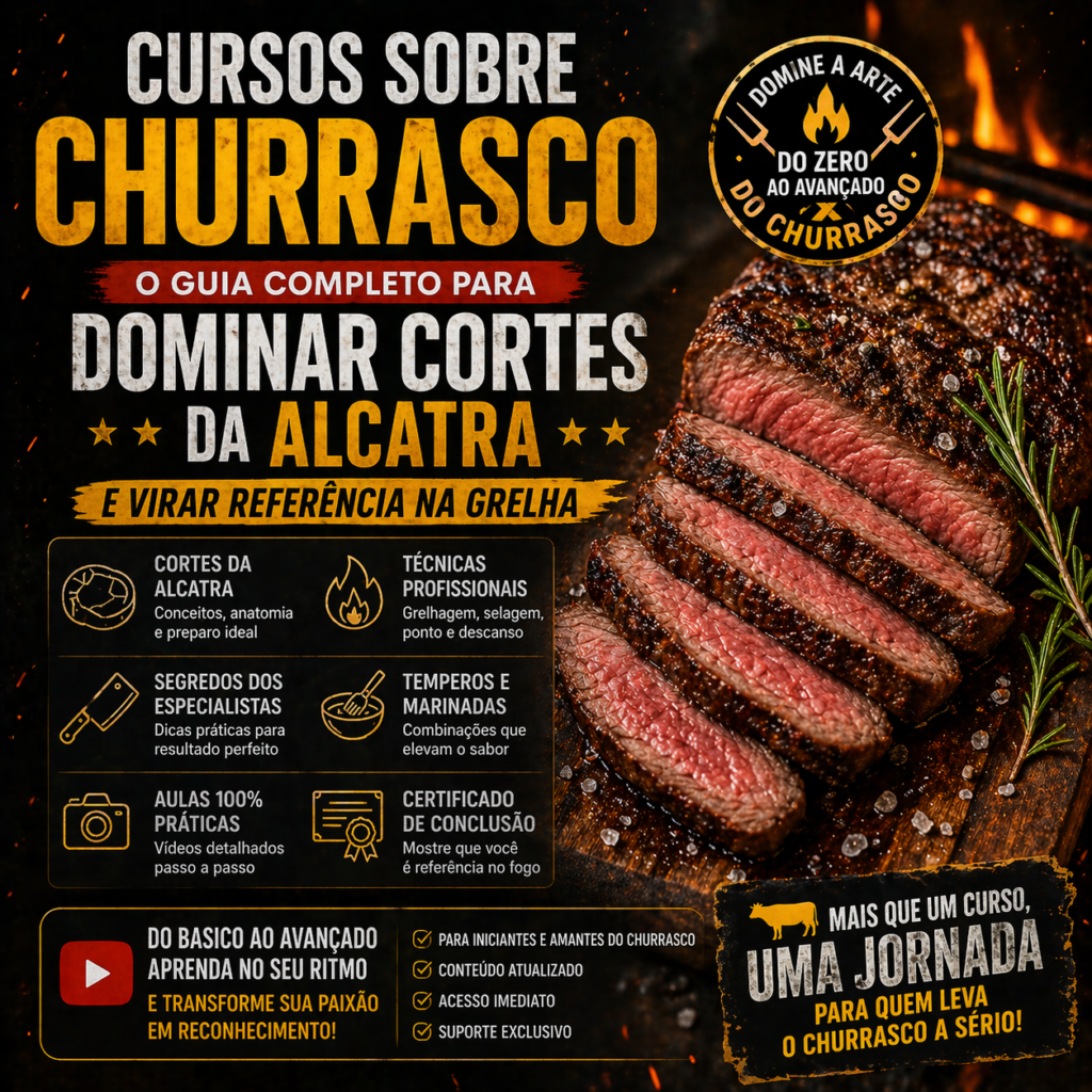 Domine o churrasco como um especialista