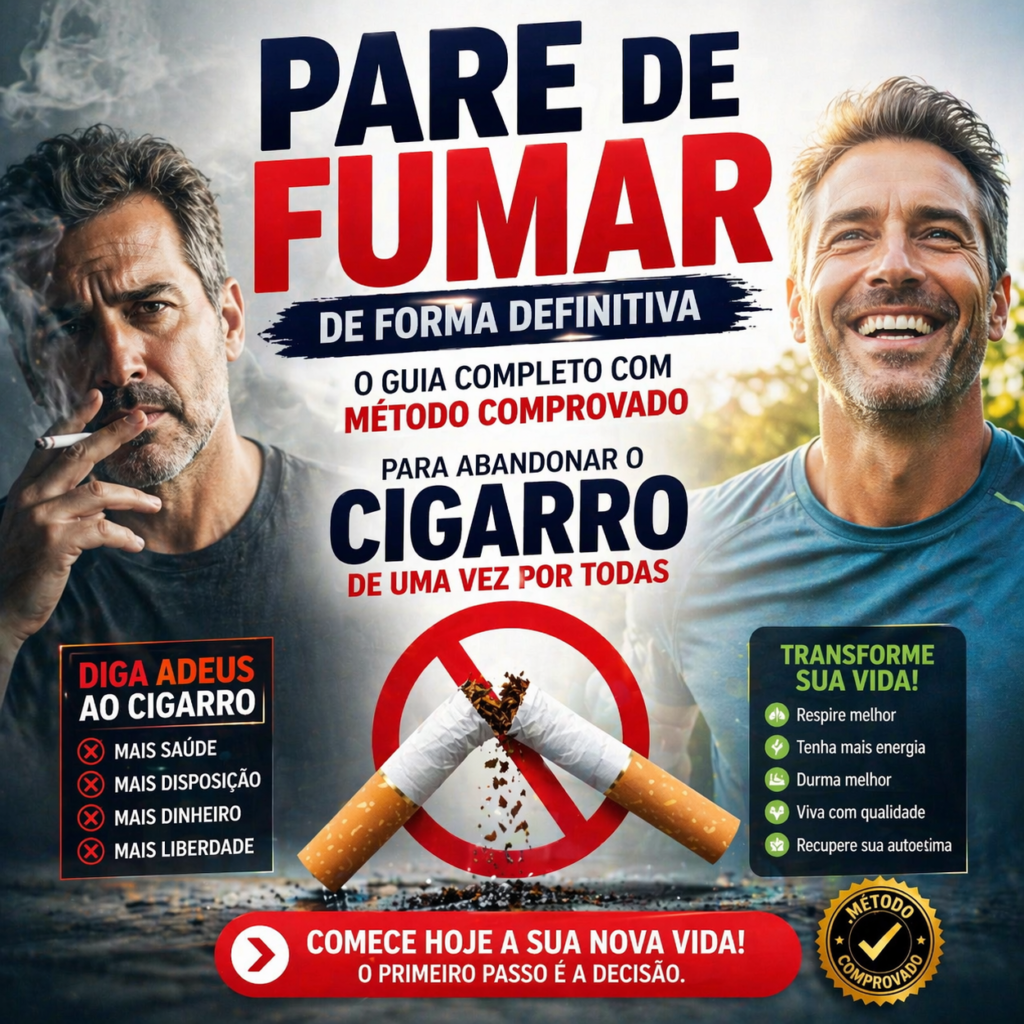 Transforme sua vida, abandone o cigarro