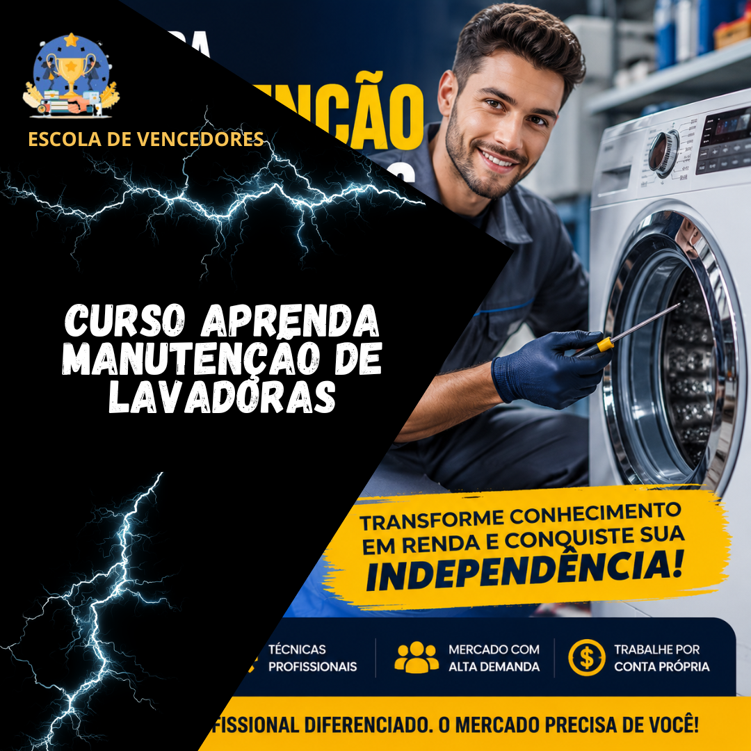 Aprenda Manutenção de Lavadoras
