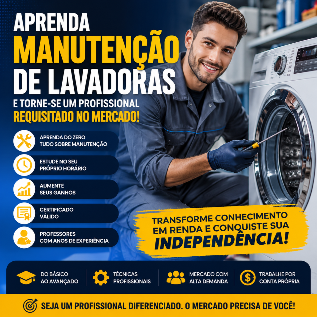 Aprenda manutenção e conquiste sua independência