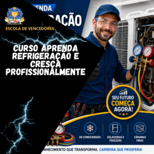 Curso Aprenda refrigeração e cresça profissionalmente
