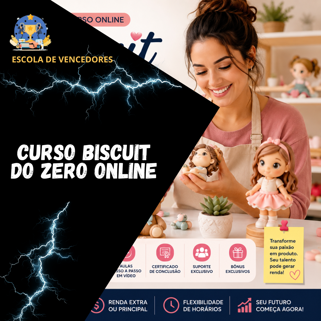 Curso Biscuit do Zero Online