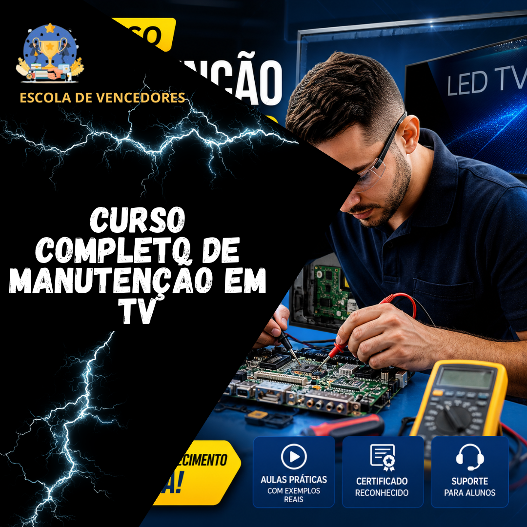Curso de Manutenção em TV de LED
